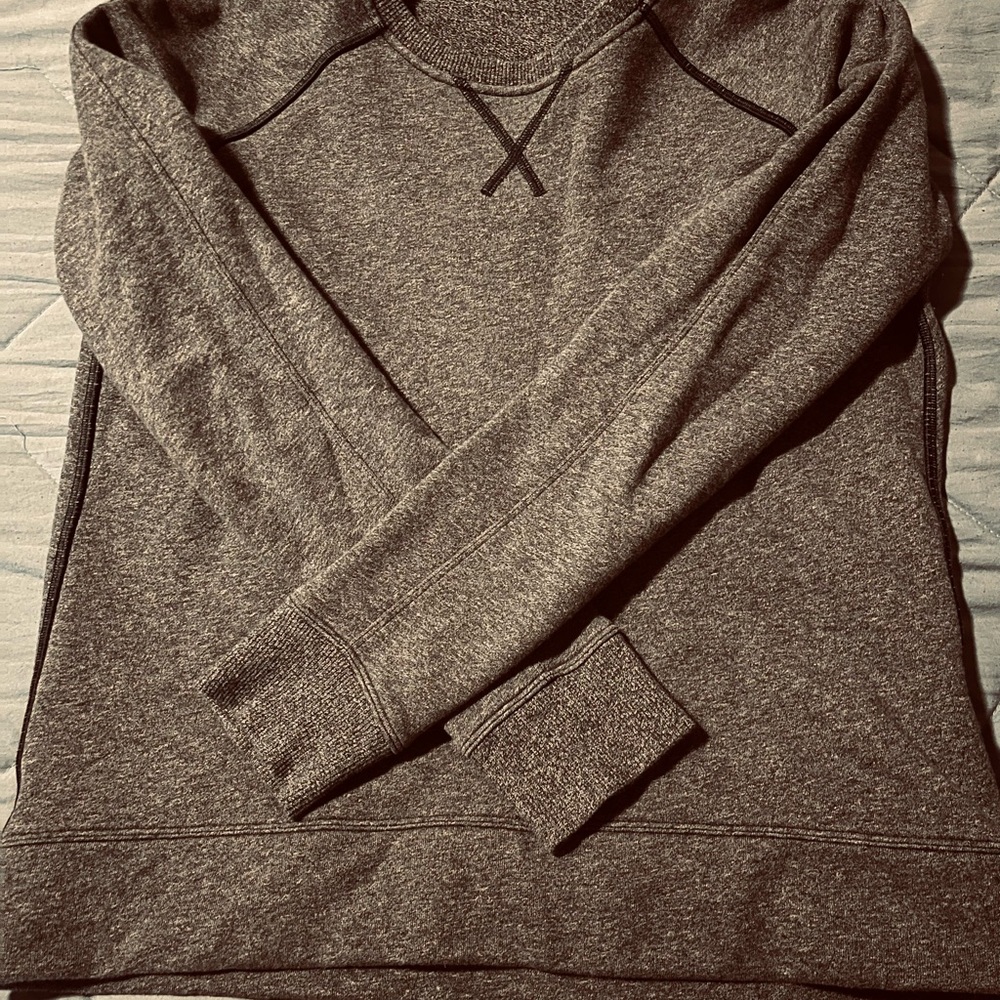 lululemon athletica Gray Sweatshirt